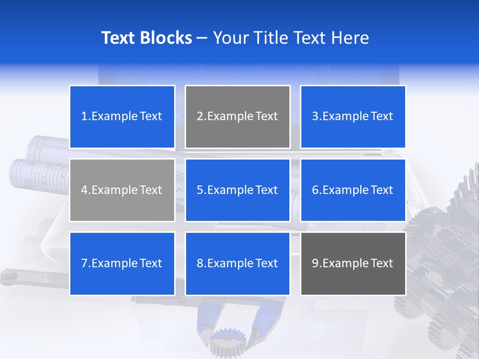 A Computer Screen With A Pen And A Model Of A House PowerPoint Template