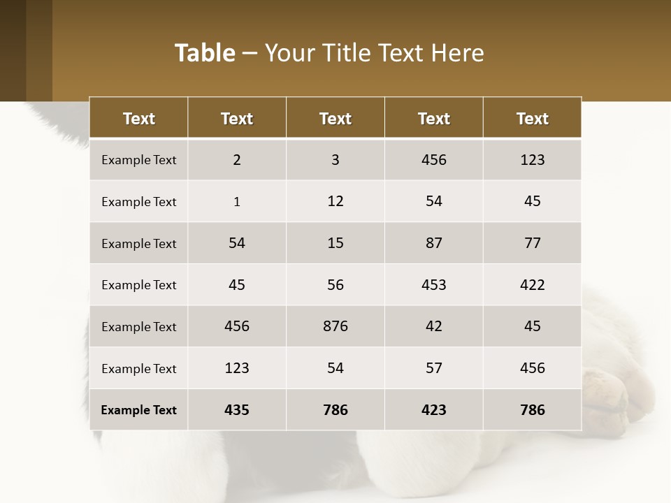 A Black And White Cow Laying Down On A White Background PowerPoint Template