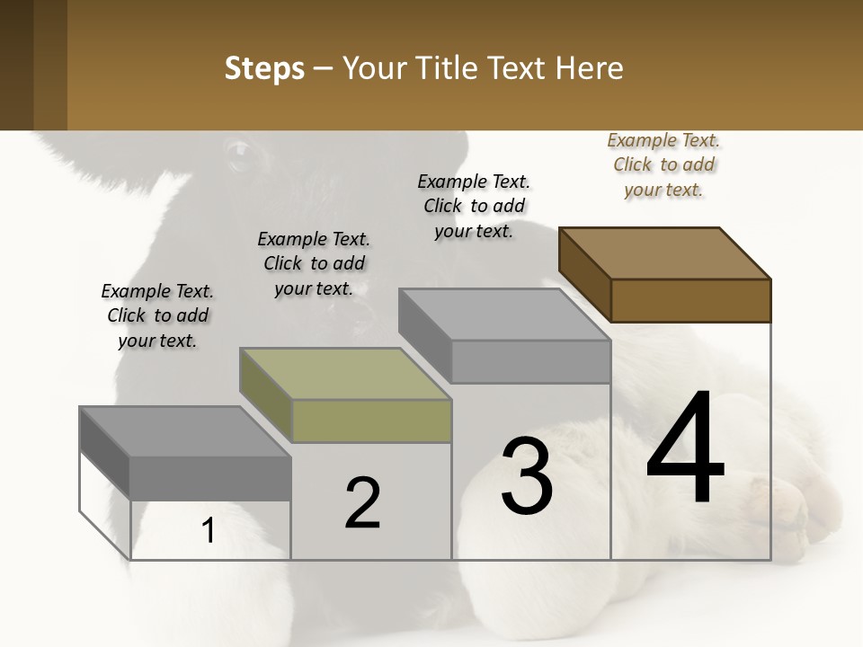 A Black And White Cow Laying Down On A White Background PowerPoint Template