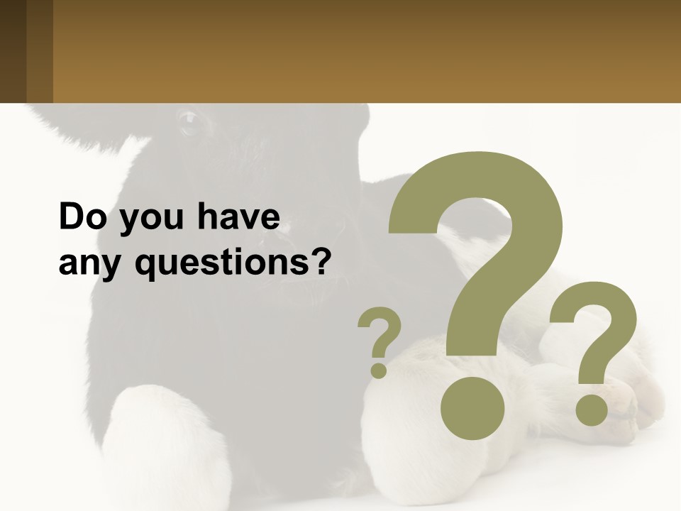 A Black And White Cow Laying Down On A White Background PowerPoint Template