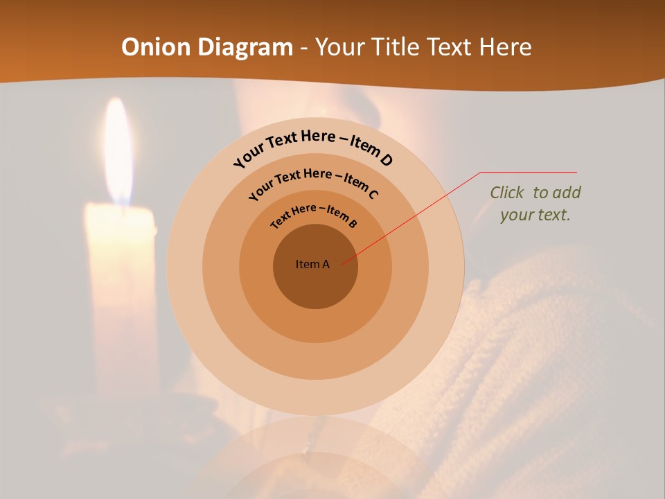 A Young Girl Holding A Lit Candle In Her Hands PowerPoint Template