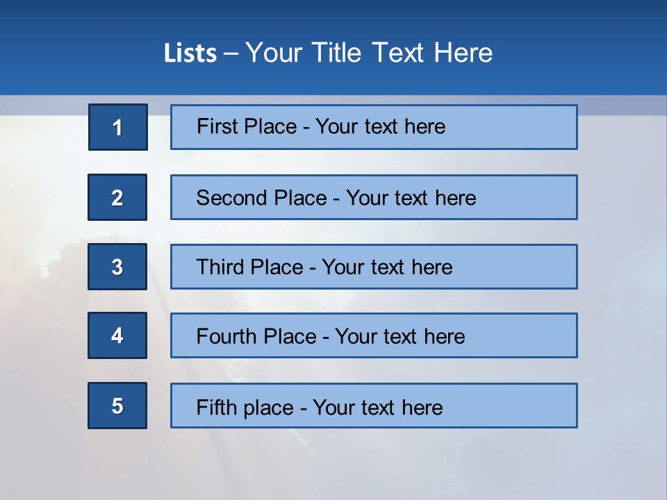 The Sun Shining Through Clouds In The Sky PowerPoint Template