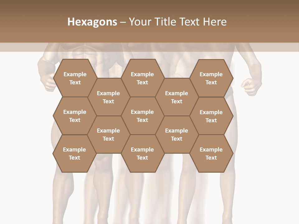 A Group Of Men In Underwear Standing Next To Each Other PowerPoint Template