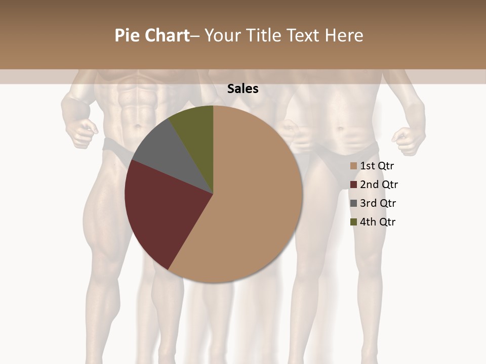 A Group Of Men In Underwear Standing Next To Each Other PowerPoint Template