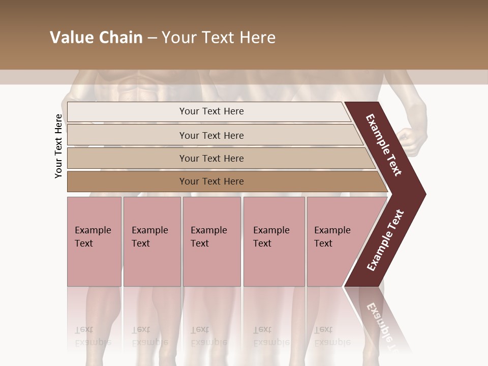 A Group Of Men In Underwear Standing Next To Each Other PowerPoint Template