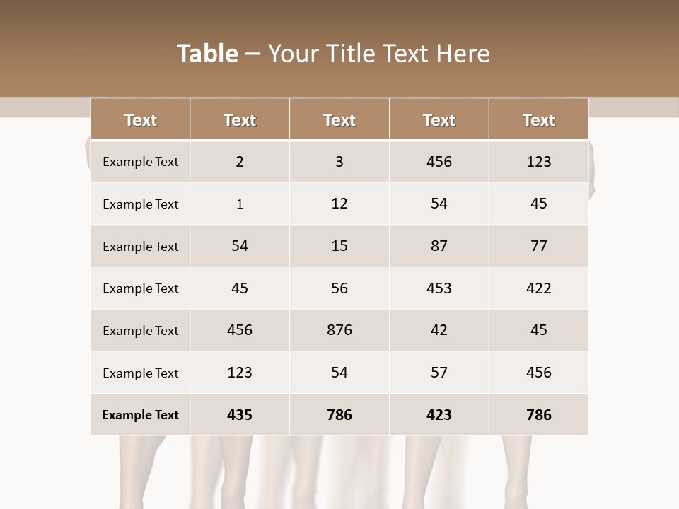 A Group Of Men In Underwear Standing Next To Each Other PowerPoint Template