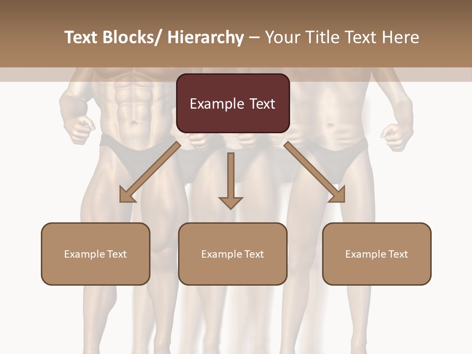 A Group Of Men In Underwear Standing Next To Each Other PowerPoint Template