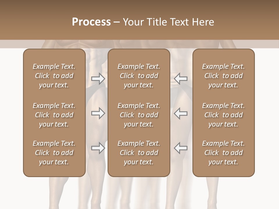 A Group Of Men In Underwear Standing Next To Each Other PowerPoint Template