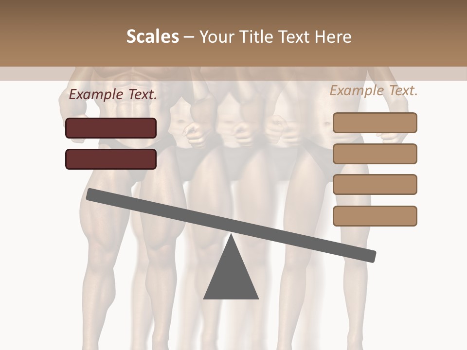 A Group Of Men In Underwear Standing Next To Each Other PowerPoint Template