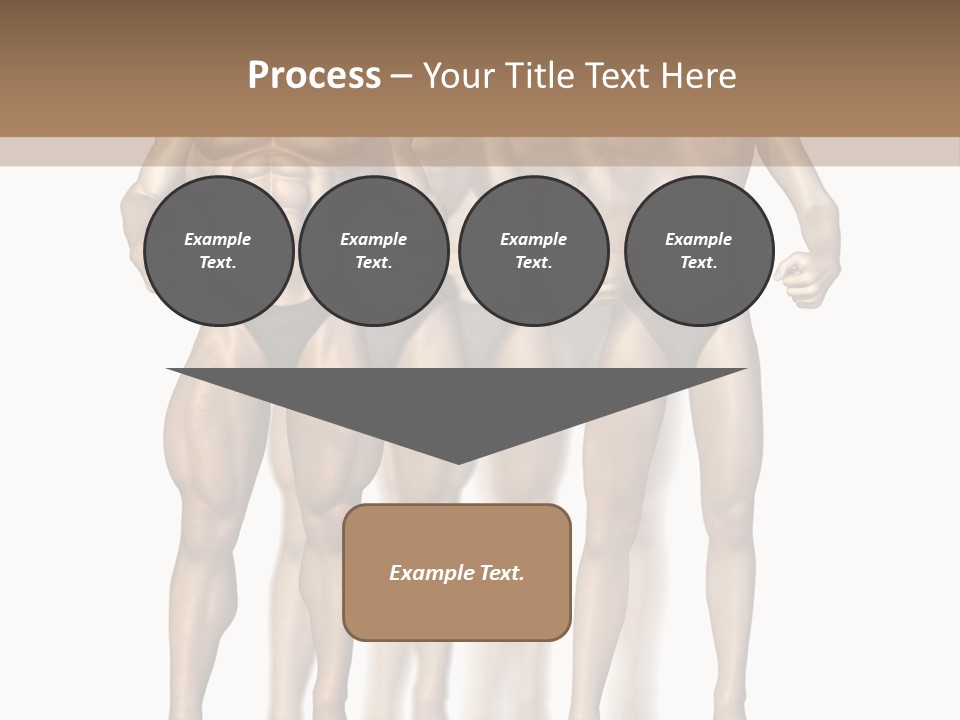 A Group Of Men In Underwear Standing Next To Each Other PowerPoint Template