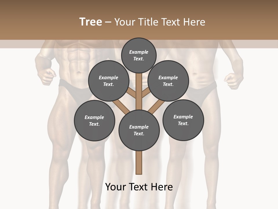 A Group Of Men In Underwear Standing Next To Each Other PowerPoint Template