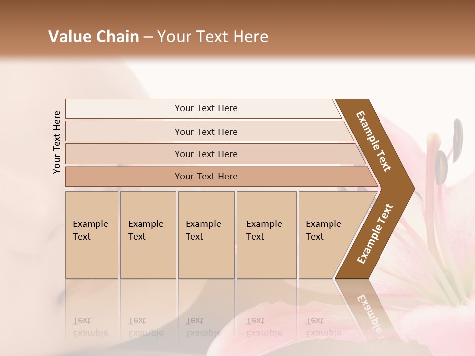 A Woman With A Flower In Her Hand Powerpoint Template PowerPoint Template