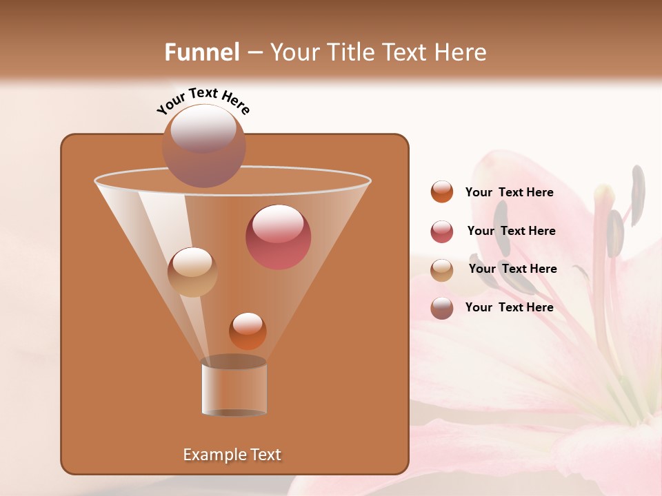 A Woman With A Flower In Her Hand Powerpoint Template PowerPoint Template