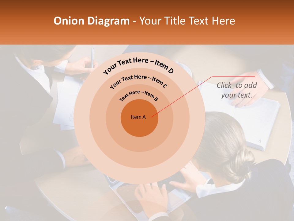 A Group Of People Sitting At A Table Working On Laptops PowerPoint Template