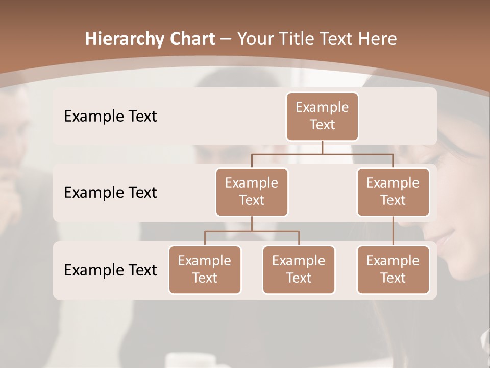 A Woman Sitting At A Table With A Cup Of Coffee In Front Of Her PowerPoint Template