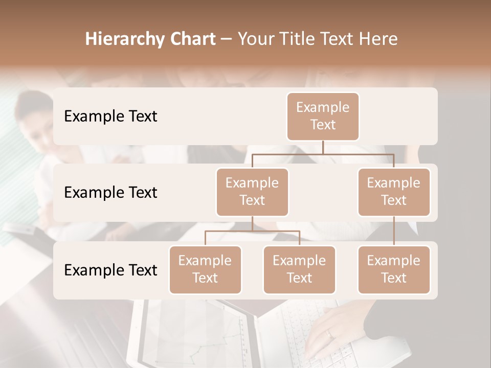 A Group Of People Sitting At A Table With Laptops PowerPoint Template