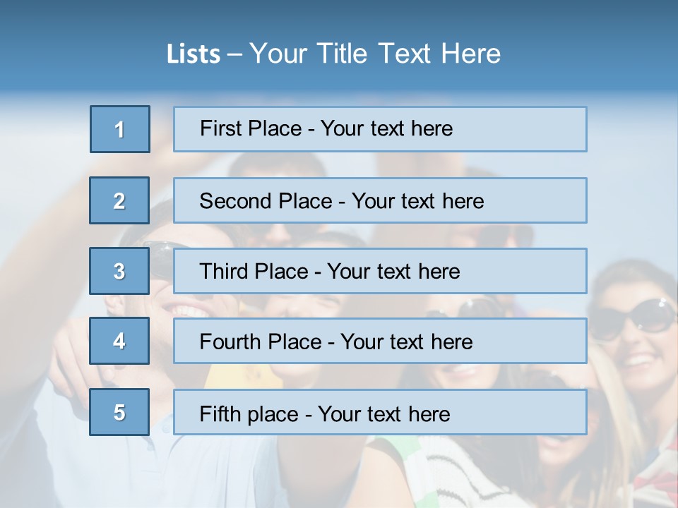 A Group Of People Taking A Picture With A Cell Phone PowerPoint Template