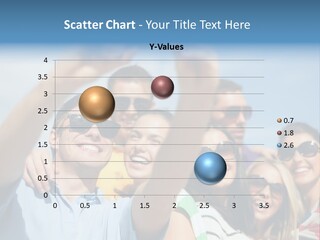 A Group Of People Taking A Picture With A Cell Phone PowerPoint Template