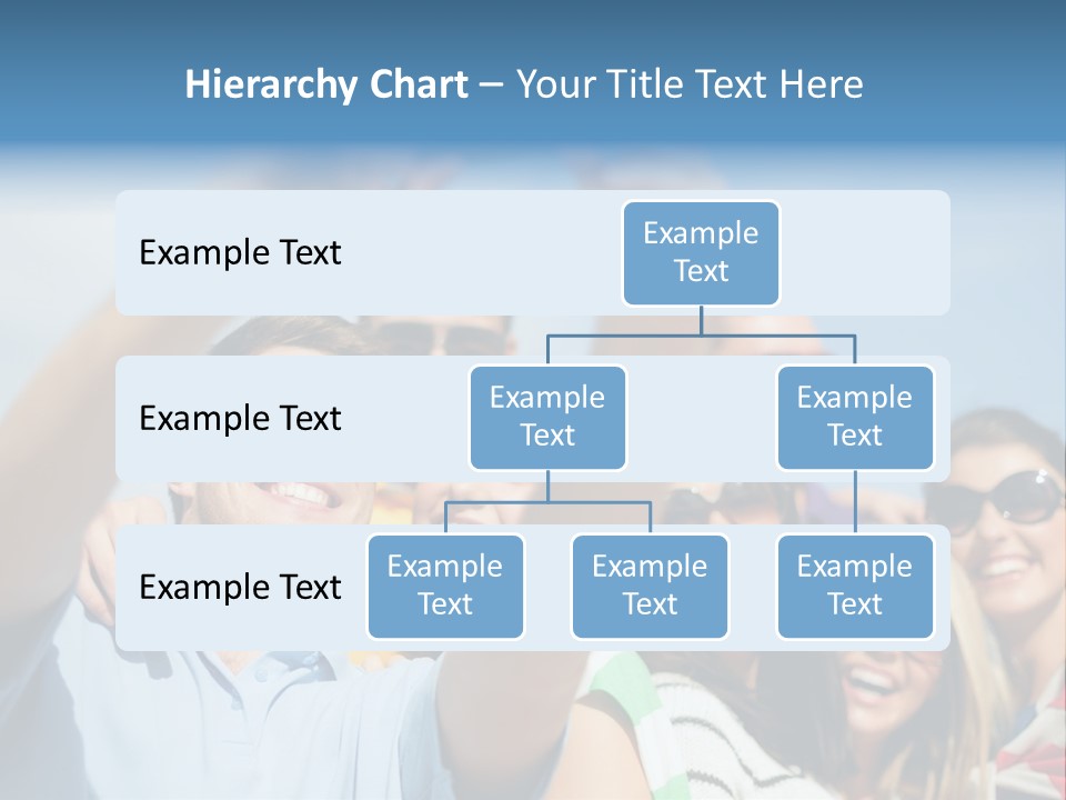 A Group Of People Taking A Picture With A Cell Phone PowerPoint Template