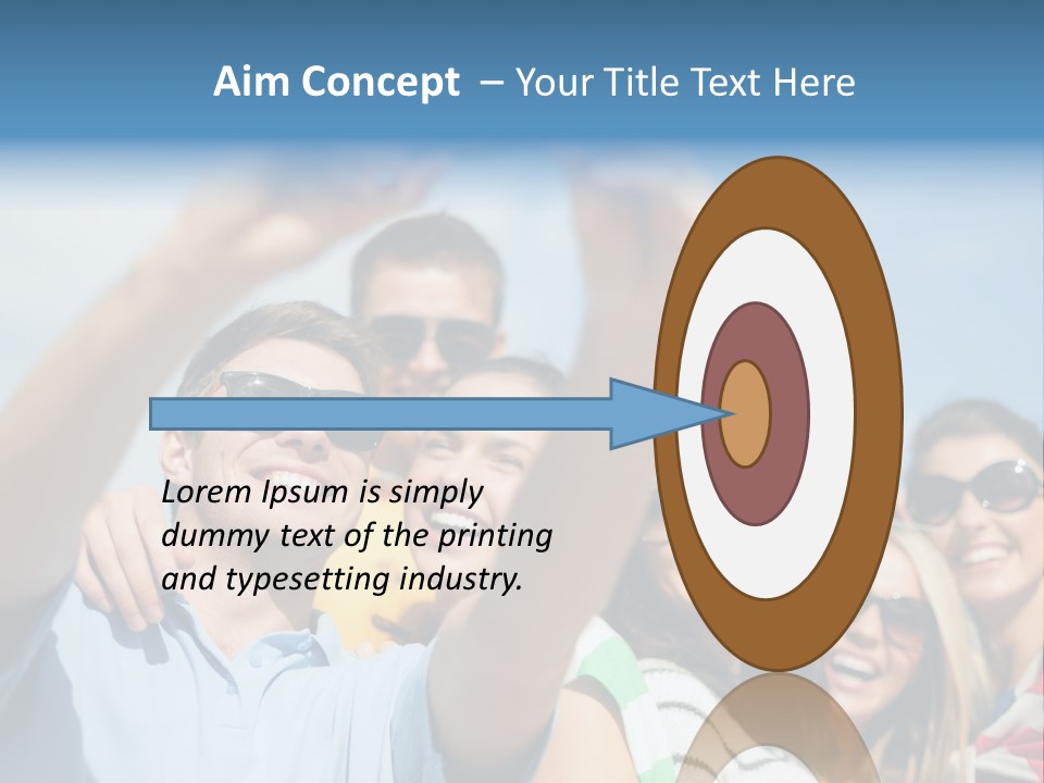 A Group Of People Taking A Picture With A Cell Phone PowerPoint Template