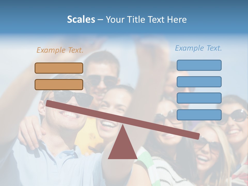 A Group Of People Taking A Picture With A Cell Phone PowerPoint Template