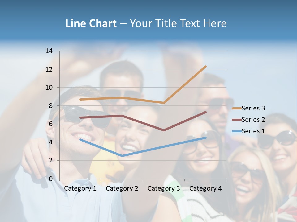 A Group Of People Taking A Picture With A Cell Phone PowerPoint Template