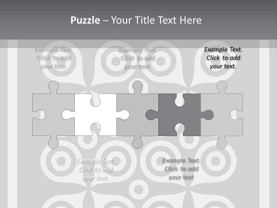 A Gray And White Powerpoint Presentation PowerPoint Template
