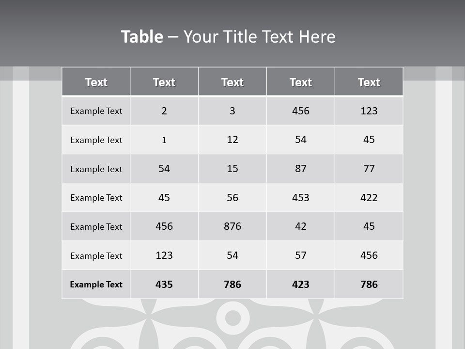 A Gray And White Powerpoint Presentation PowerPoint Template