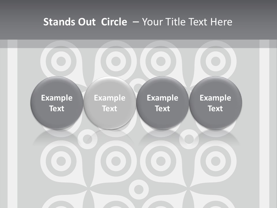 A Gray And White Powerpoint Presentation PowerPoint Template