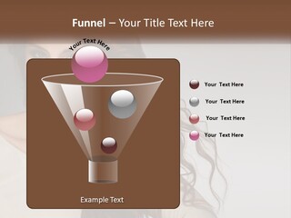 A Woman With Long Red Hair Is Posing For A Picture PowerPoint Template