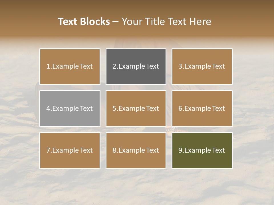 A Man Is Laying In The Sand With His Head In His Hands PowerPoint Template