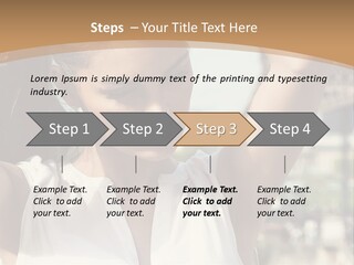 A Woman In Front Of The Eiffel Tower Powerpoint Presentation PowerPoint Template