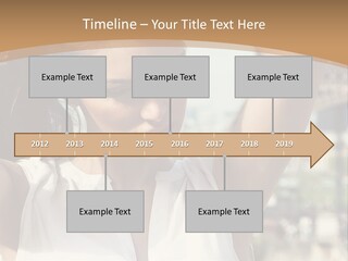 A Woman In Front Of The Eiffel Tower Powerpoint Presentation PowerPoint Template