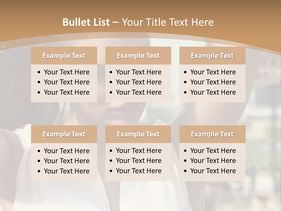 A Woman In Front Of The Eiffel Tower Powerpoint Presentation PowerPoint Template