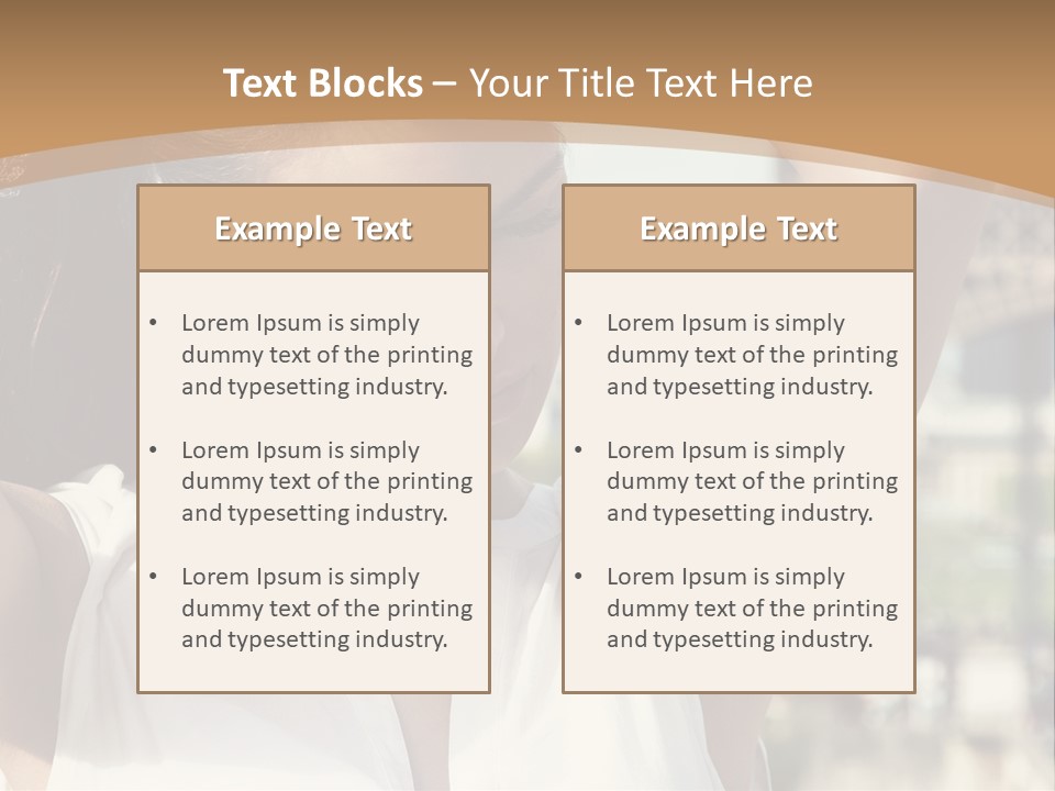 A Woman In Front Of The Eiffel Tower Powerpoint Presentation PowerPoint Template