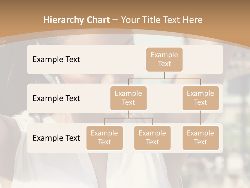 A Woman In Front Of The Eiffel Tower Powerpoint Presentation PowerPoint Template