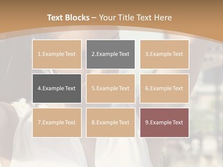 A Woman In Front Of The Eiffel Tower Powerpoint Presentation PowerPoint Template