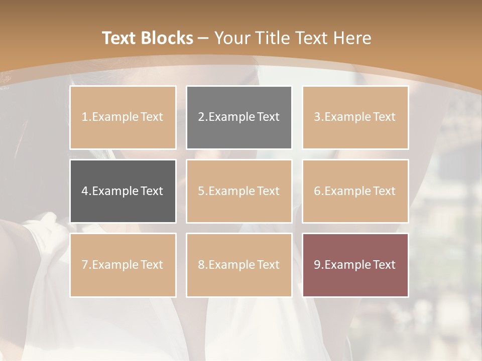 A Woman In Front Of The Eiffel Tower Powerpoint Presentation PowerPoint Template