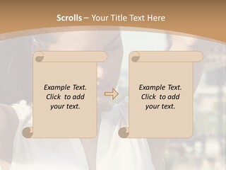 A Woman In Front Of The Eiffel Tower Powerpoint Presentation PowerPoint Template