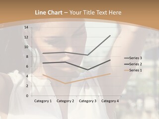 A Woman In Front Of The Eiffel Tower Powerpoint Presentation PowerPoint Template