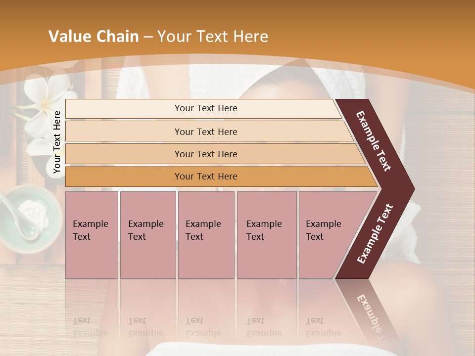 A Woman Getting A Massage In A Spa PowerPoint Template