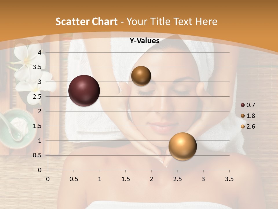 A Woman Getting A Massage In A Spa PowerPoint Template