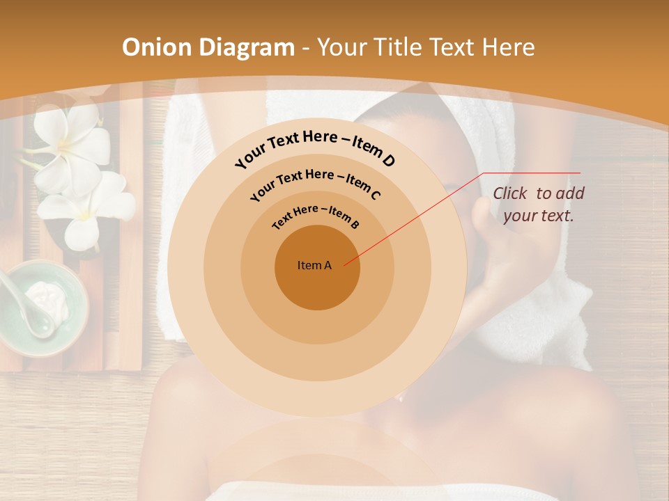 A Woman Getting A Massage In A Spa PowerPoint Template