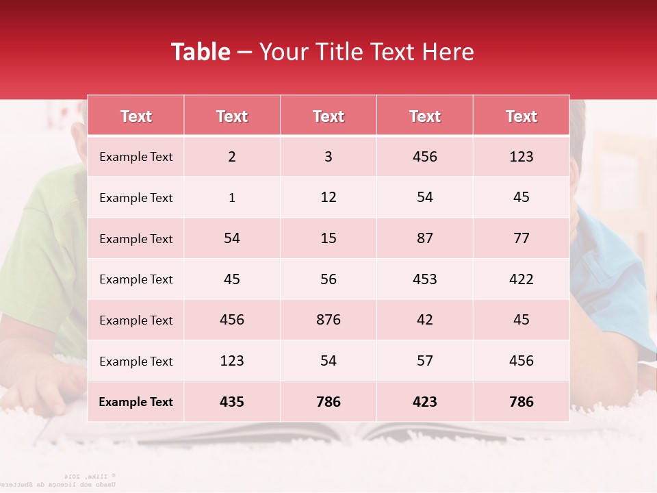 Three Children Laying On The Floor Reading A Book PowerPoint Template