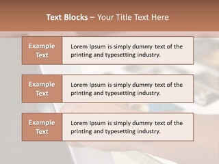 A Person Pointing At A Computer Screen On A Desk PowerPoint Template