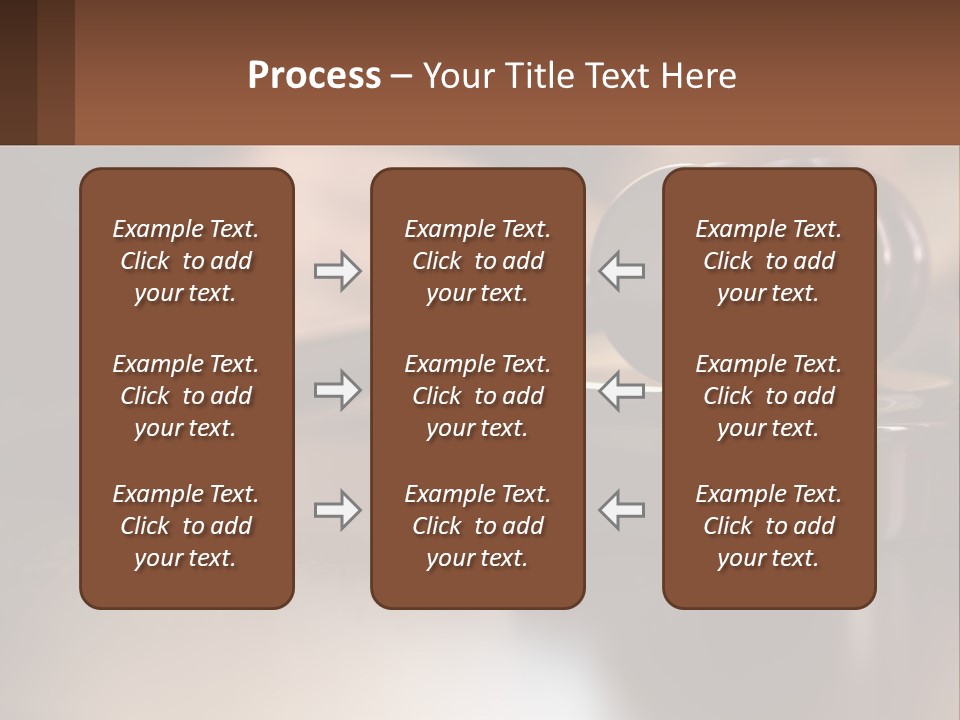 A Wooden Judge's Hammer On Top Of A Wooden Table PowerPoint Template