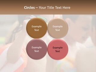 A Group Of Young Children Wearing Swimming Goggles PowerPoint Template