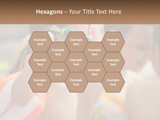 A Group Of Young Children Wearing Swimming Goggles PowerPoint Template