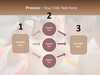 A Group Of Young Children Wearing Swimming Goggles PowerPoint Template
