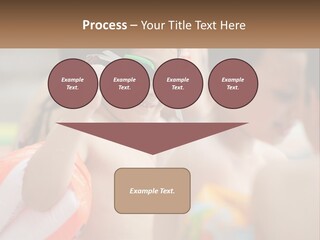 A Group Of Young Children Wearing Swimming Goggles PowerPoint Template